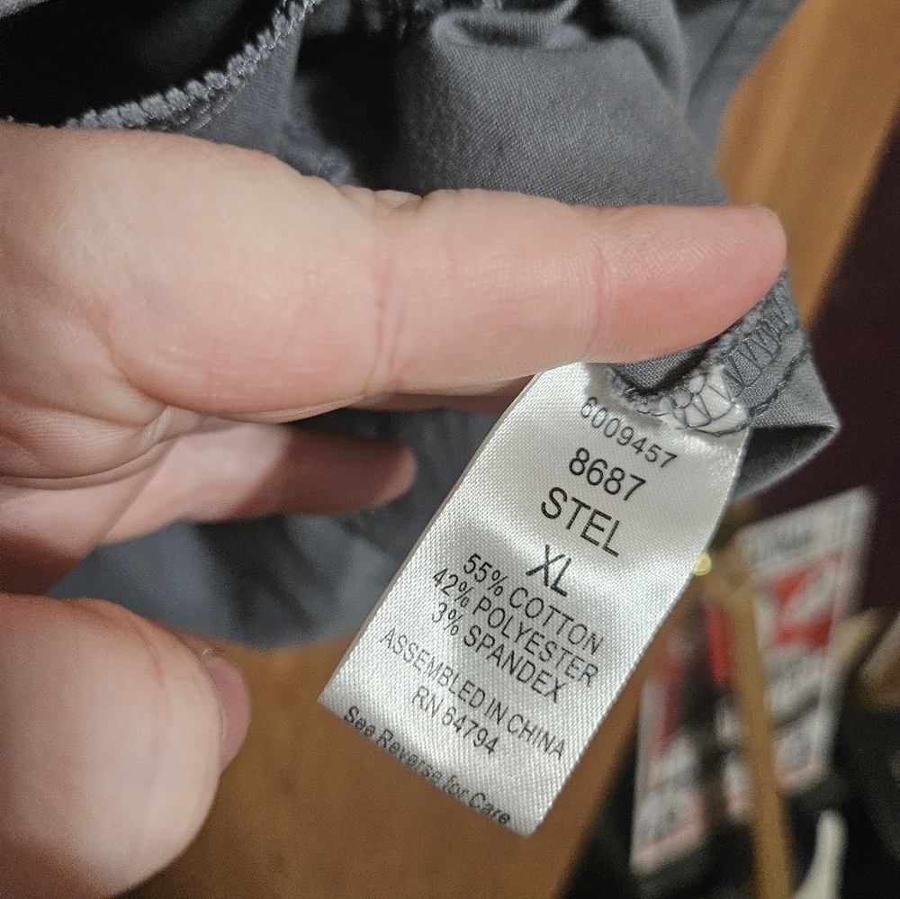 Med Couture Scrub Jacket Warm Up Gray Full Zip! - Picture 5 of 8
